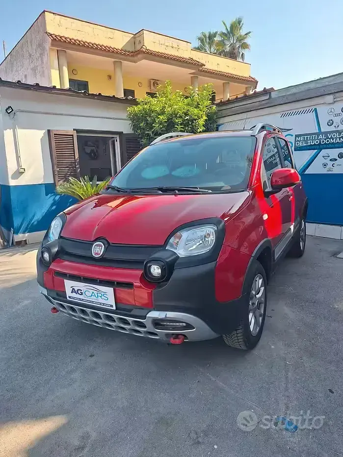Usata Fiat Panda Cross Cross 80 CV (58 kW) 2018 Rosso Utilitaria