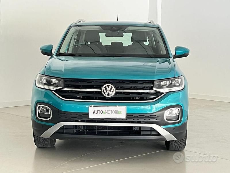 Usata VW T-Cross Advance 95 CV (69 kW) 2019 Blu SUV