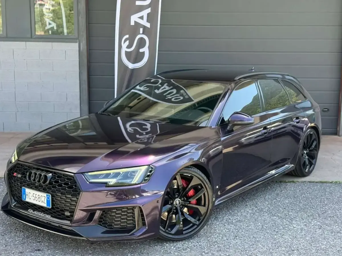 Usata Audi RS4 450 CV (330 kW) 2019 Viola Station wagon