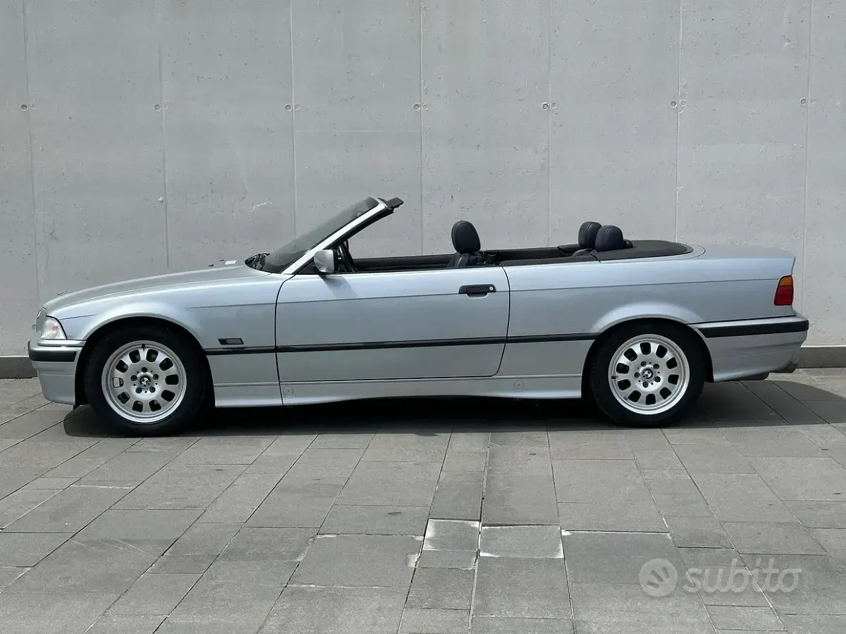 Usata BMW 325 Cabriolet Efficient Dynamics 192 CV (141 kW) 1994 Grigio Cabrio