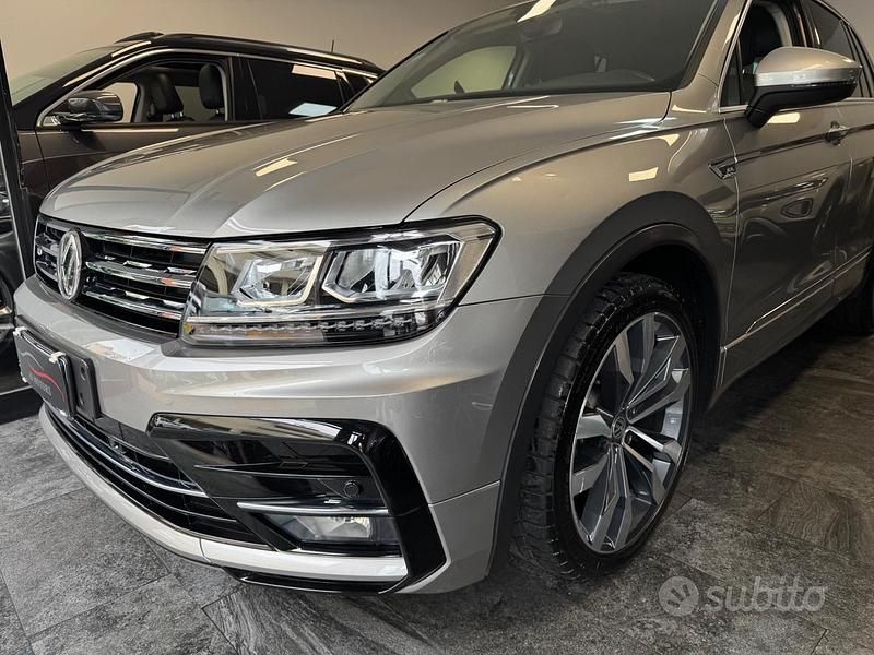 Usata VW Tiguan R-line 150 CV (110 kW) 2018 Grigio SUV