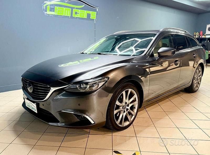 Grigio Usata 2017 Mazda 6 Exceed Station wagon | 12.500 € (Buon prezzo) - Immagine 1/4