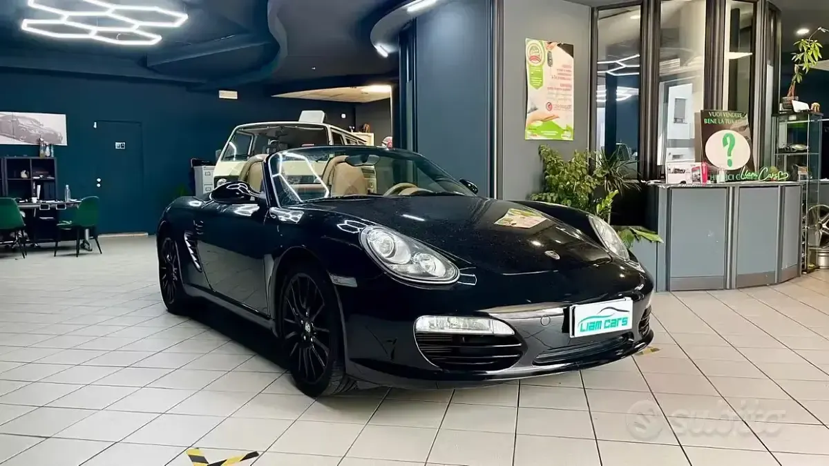 Usata Porsche Boxster 256 CV (188 kW) 2010 Nero Cabrio