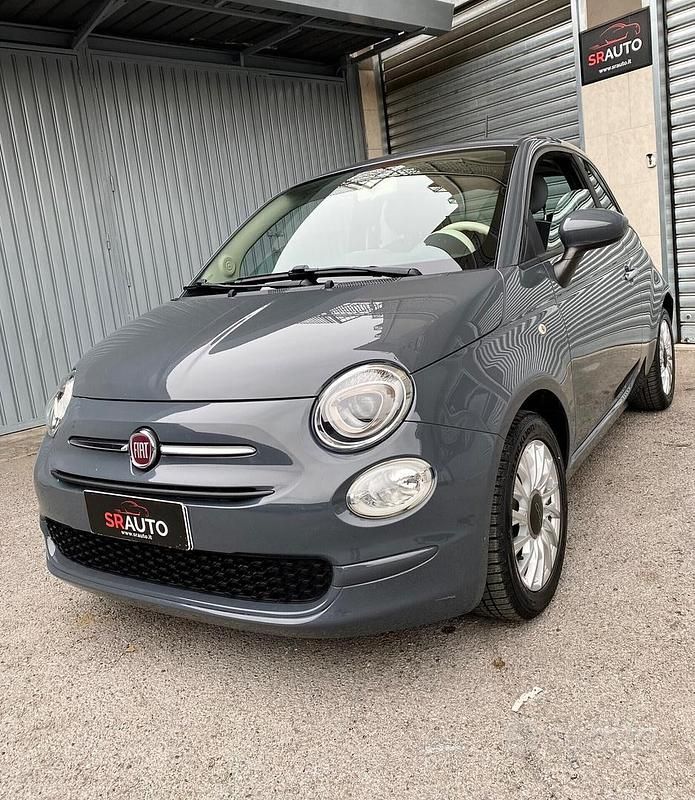 Grigio Usata 2018 Fiat 500 Lounge Tre volumi | 9500 € (Buon prezzo) - Immagine 1/4