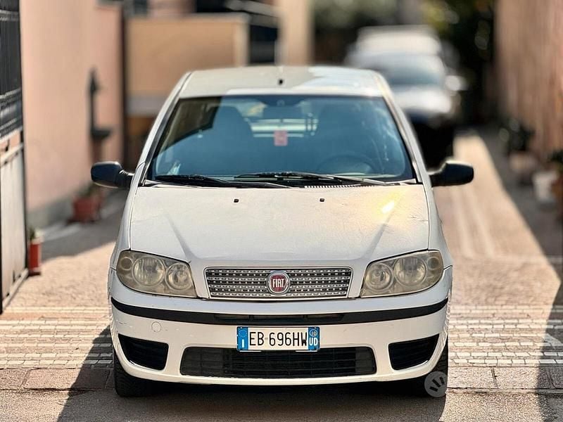 Usata Fiat Punto Active 59 CV (43 kW) 2010 Bianco Utilitaria