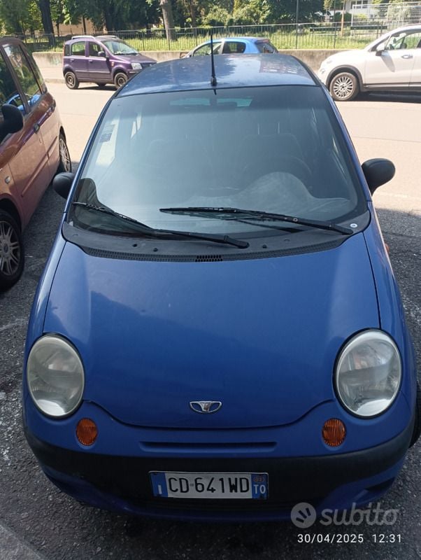 Blu Usata 2002 Chevrolet Matiz Due volumi | 500 € (Ottimo prezzo) - Immagine 1/4
