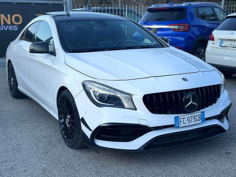 Usata Mercedes CLA180 AMG 122 CV (89 kW) 2014 Bianco Berlina