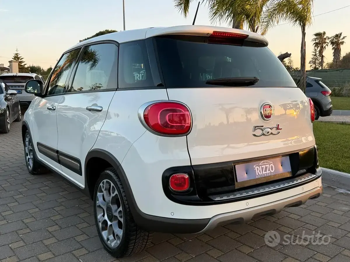 Usata Fiat 500L Trekking 120 CV (88 kW) 2017 Bianco Monovolume