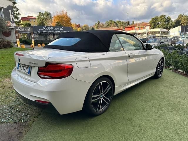 Usata BMW 218 M Sport 150 CV (110 kW) 2019 Bianco Cabrio