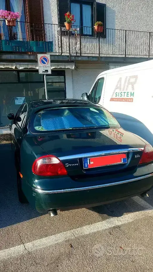 Usata Jaguar S-Type S 207 CV (152 kW) 2004 Verde Berlina