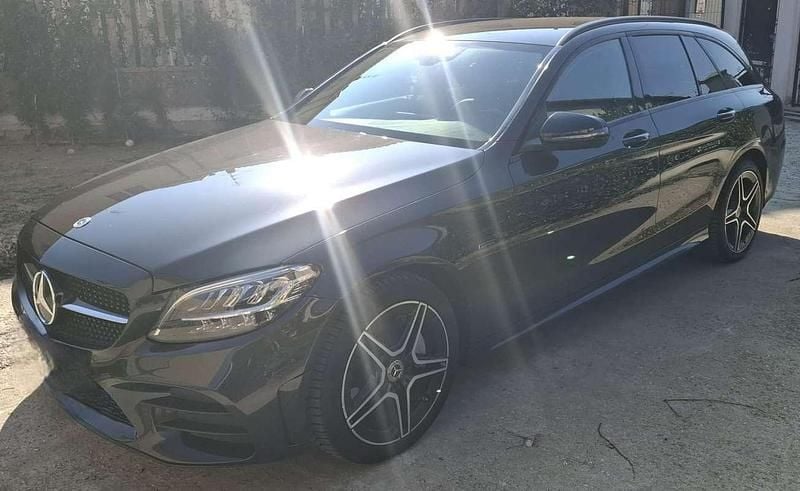 Usata Mercedes C300e Premium 204 CV (150 kW) 2021 Grigio Station wagon