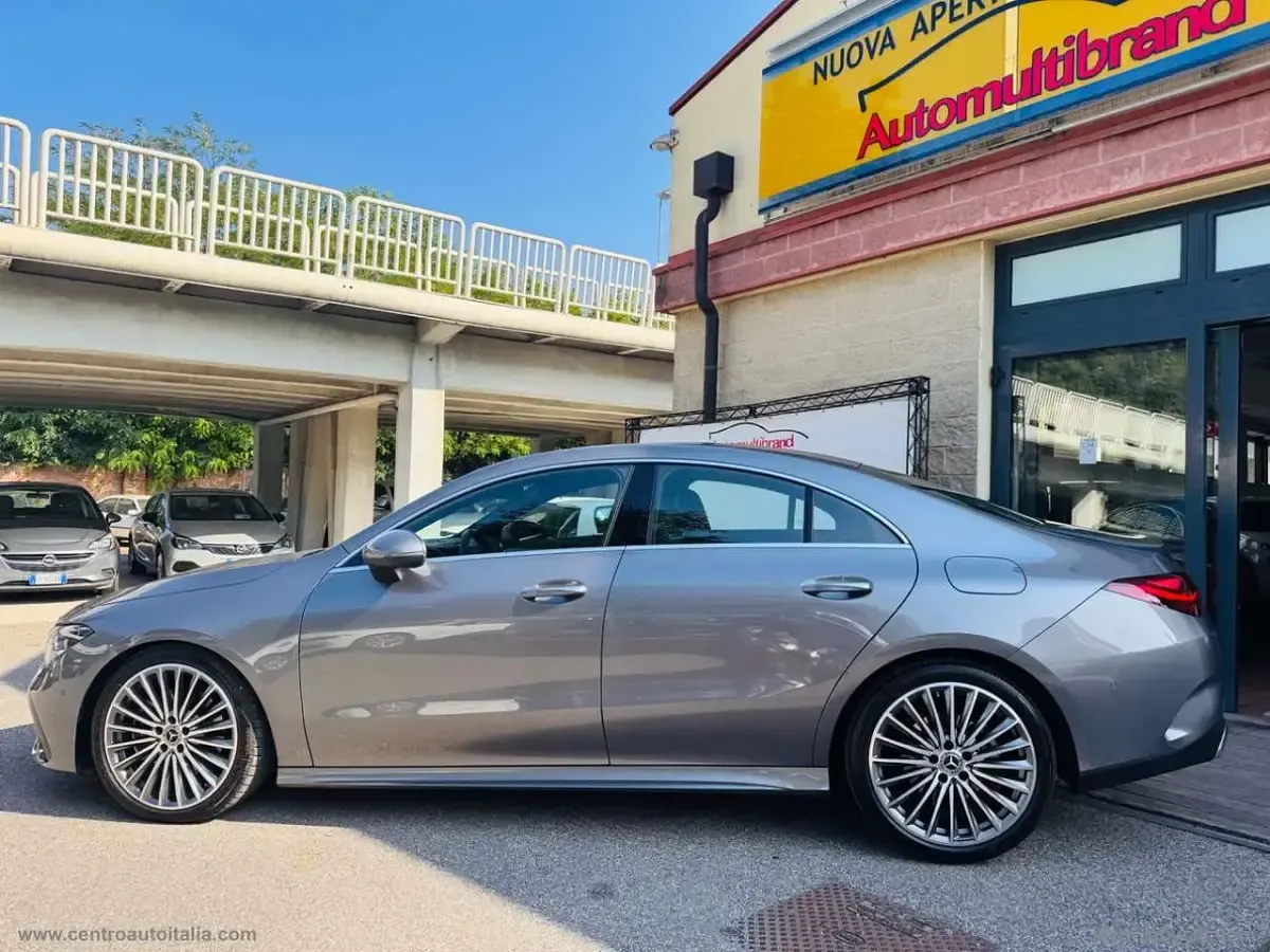 Usata Mercedes CLA180 AMG Line Premium Plus 150 CV (110 kW) 2023 Grigio Coupé