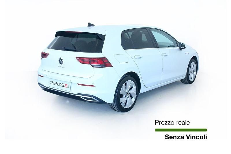 Usata VW Golf VII Style 150 CV (110 kW) 2020 Bianco Berlina