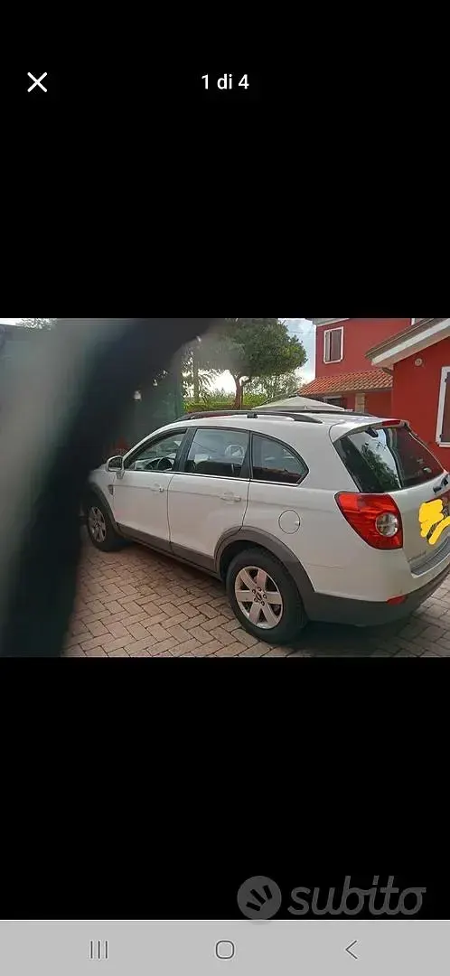 Usata Chevrolet Captiva 136 CV (100 kW) 2009 Bianco SUV
