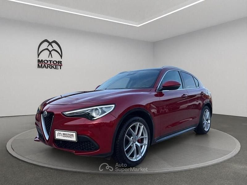 Usata Alfa Romeo Stelvio Ti 280 CV (205 kW) 2020 Rosso SUV