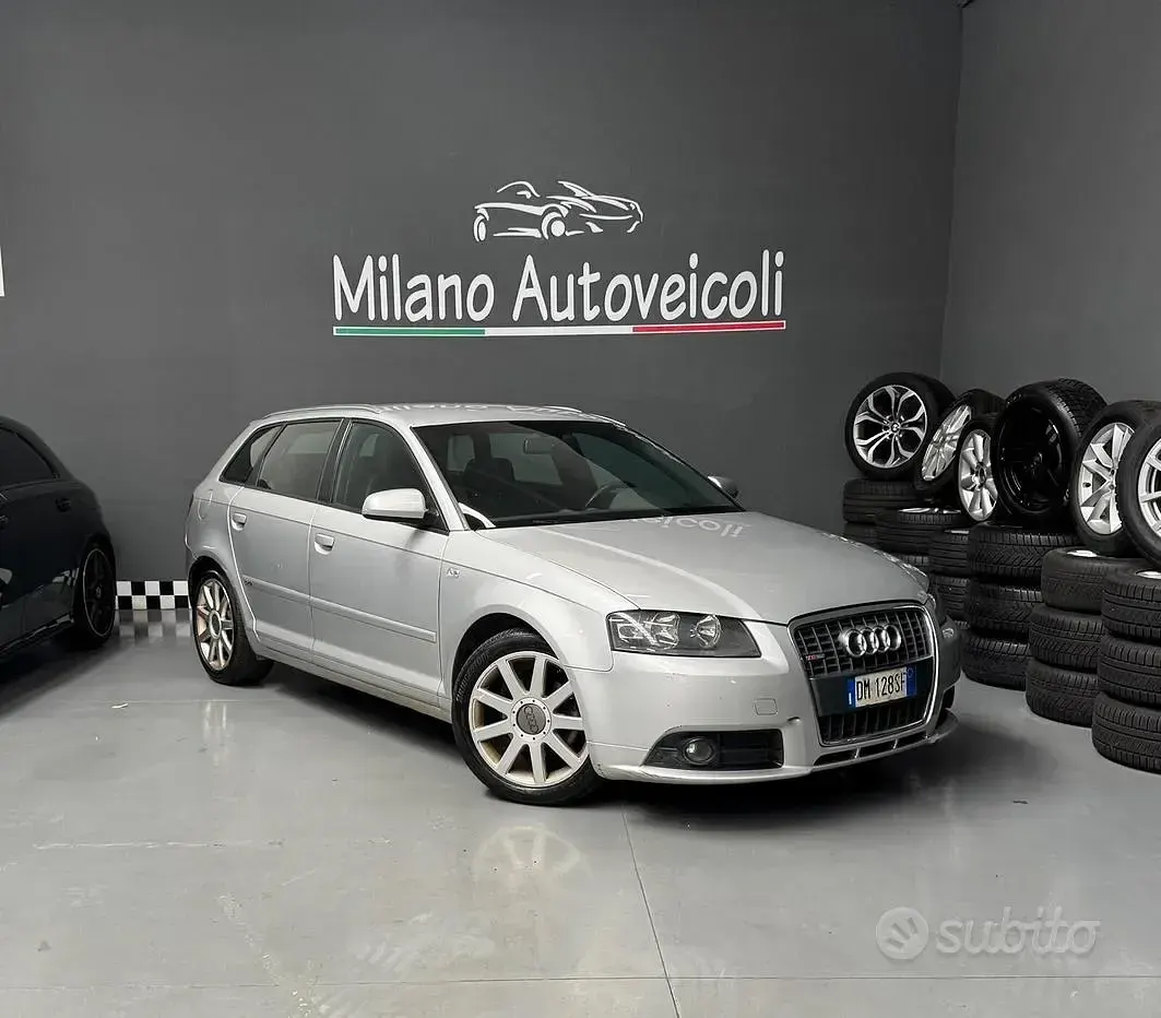Usata Audi A3 Ambition 140 CV (102 kW) 2008 Grigio Utilitaria