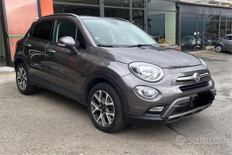 Usata Fiat 500X Cross 120 CV (88 kW) 2015 Marrone SUV