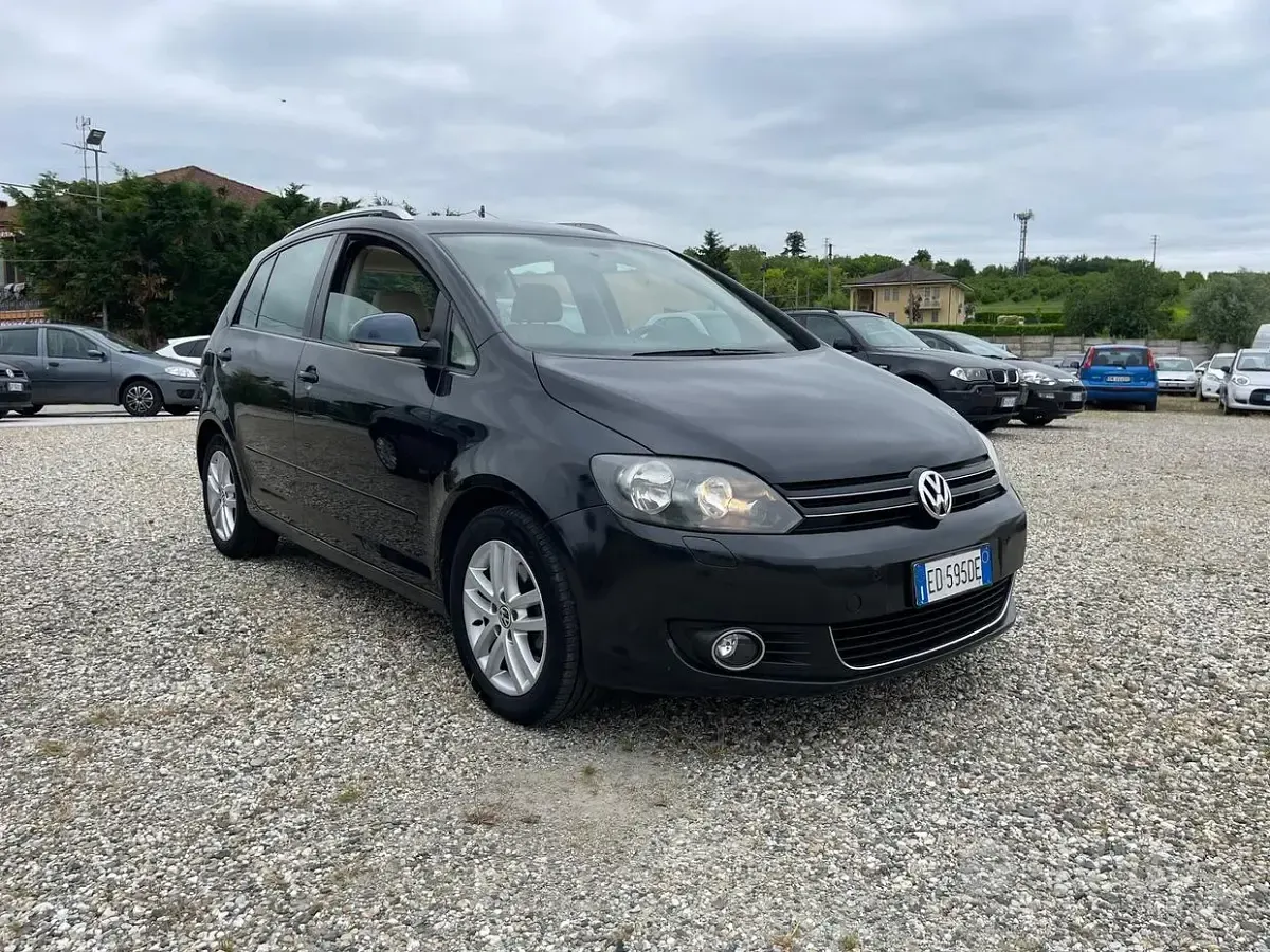 Usata VW Golf Plus Highline 105 CV (77 kW) 2010 Nero Monovolume