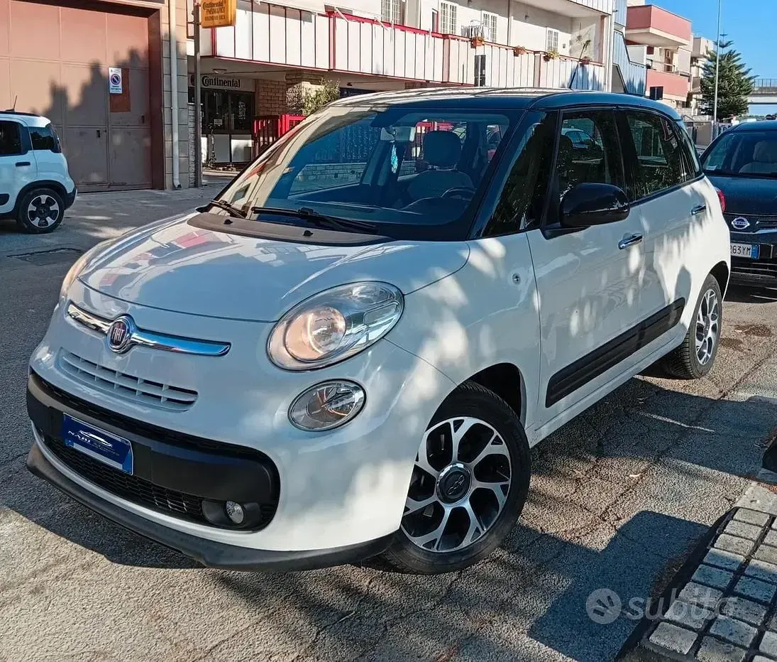 Usata Fiat 500L Pop Star 95 CV (69 kW) 2017 Bianco Monovolume