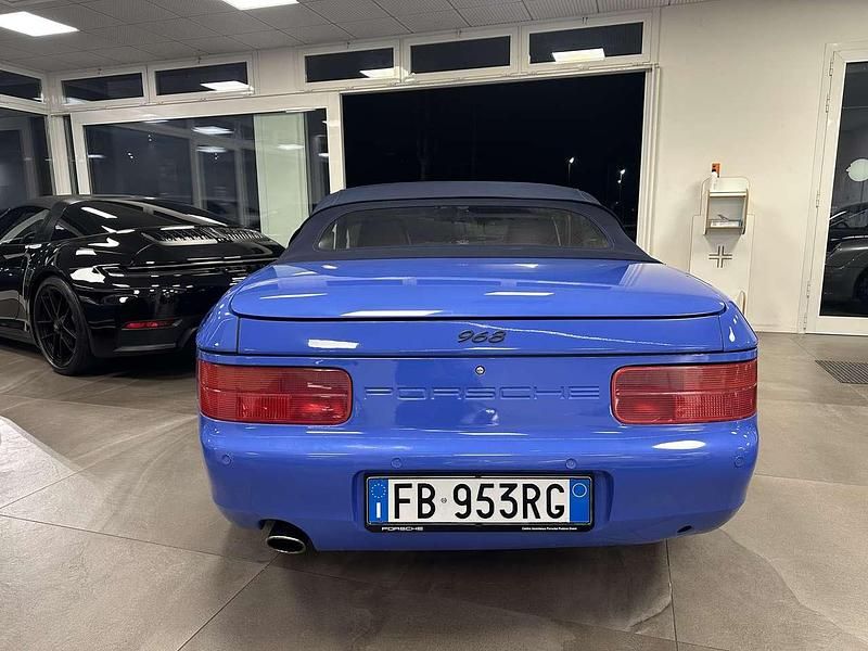 Usata Porsche 968 239 CV (175 kW) 1992 Blu/azzurro Cabrio