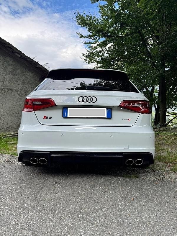 Usata Audi S3 300 CV (220 kW) 2016 Bianco Berlina