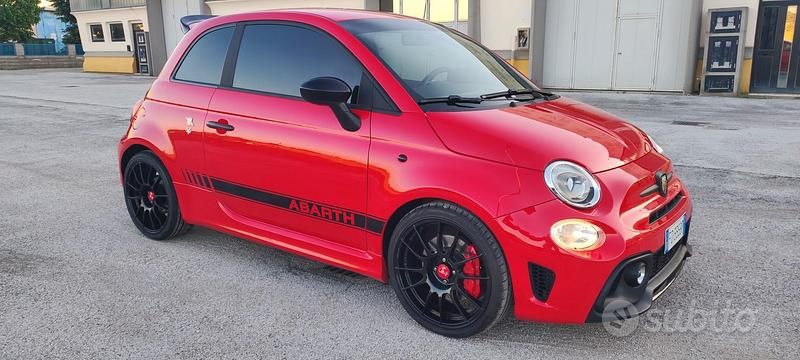 Usata Abarth 595 Competizione 180 CV (132 kW) 2016 Rosso Berlina