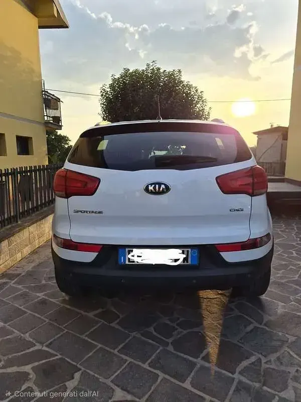 Usata Kia Sportage 116 CV (85 kW) 2014 Bianco SUV