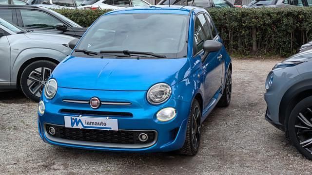 Usata Fiat 500 Sport 69 CV (50 kW) 2018 Blu Berlina