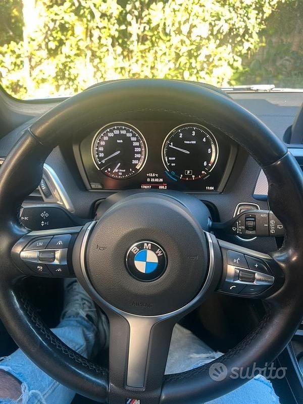 Usata BMW 118 M Sport 150 CV (110 kW) 2018 Blu Utilitaria