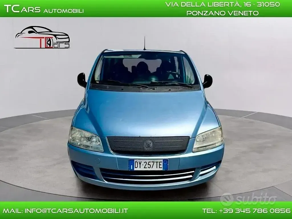 Usata Fiat Multipla 103 CV (75 kW) 2009 Blu Monovolume
