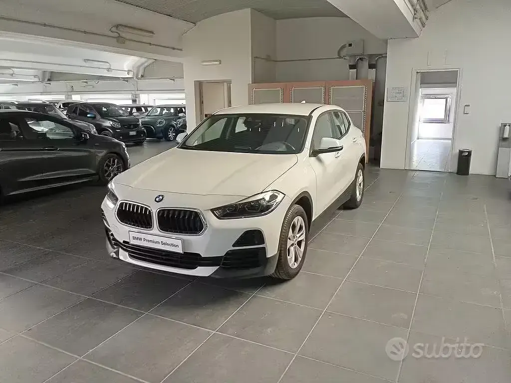 Usata BMW X2 Advantage 136 CV (100 kW) 2021 Bianco SUV