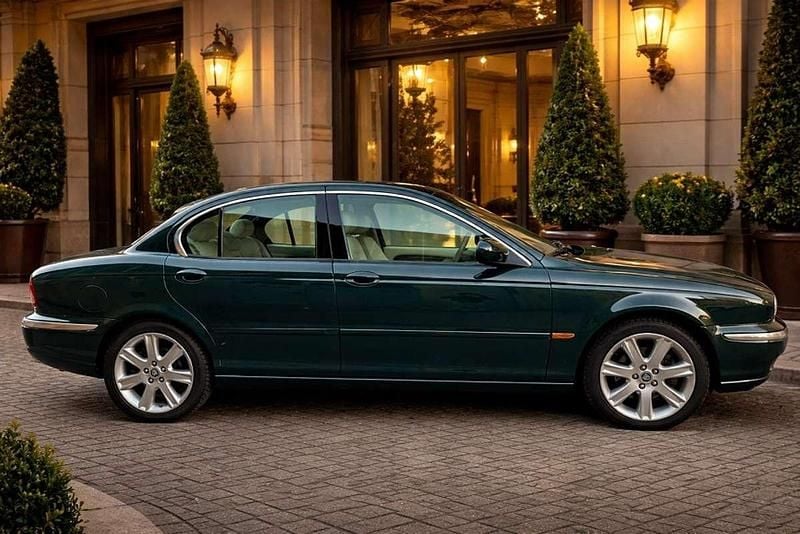 Usata Jaguar X-type Executive 230 CV (169 kW) 2003 Verde Berlina