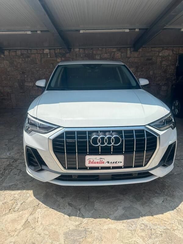 Bianco Usata 2023 Audi Q3 S-Line SUV | 33.000 € (Super prezzo) - Immagine 1/4