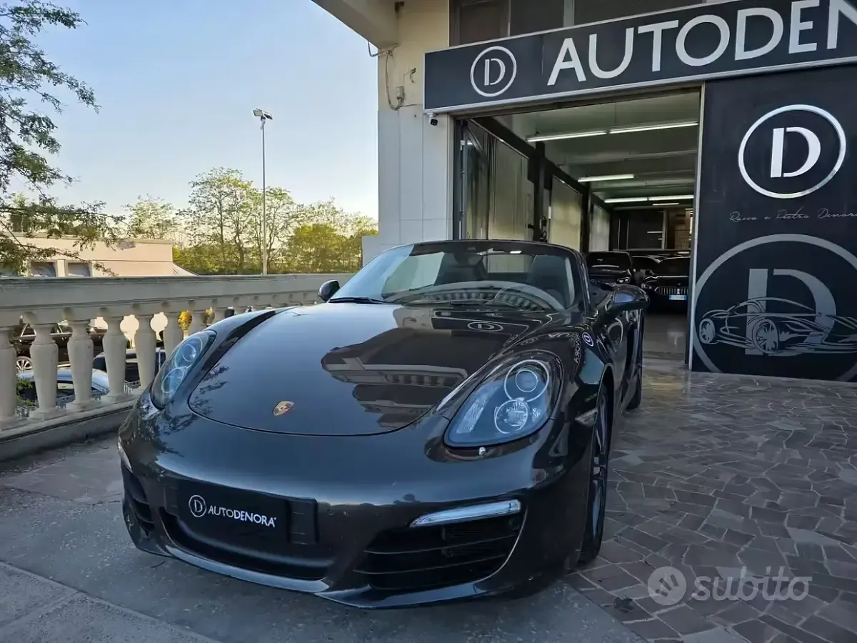 Usata Porsche Boxster 265 CV (194 kW) 2015 Marrone Cabrio