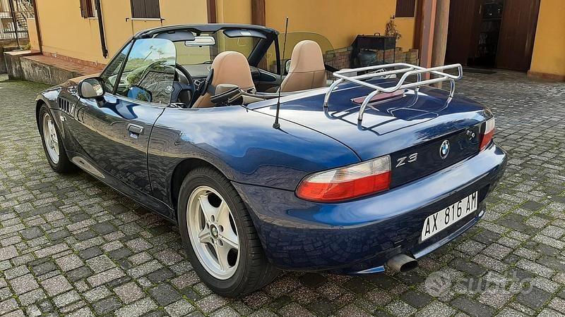 Usata BMW Z3 140 CV (102 kW) 1997 Blu Cabrio