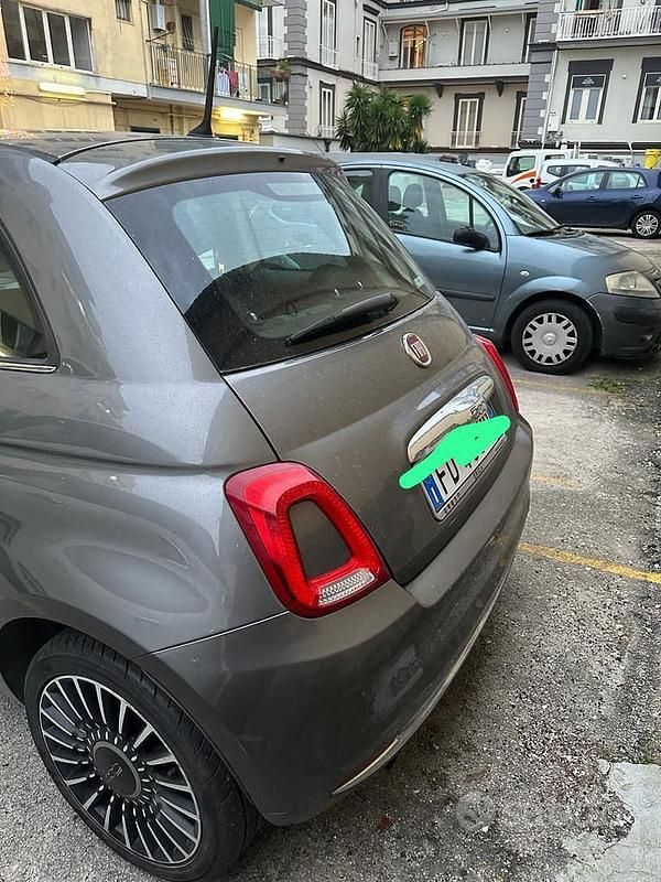 Usata Fiat 500 85 CV (62 kW) 2016 Grigio Utilitaria