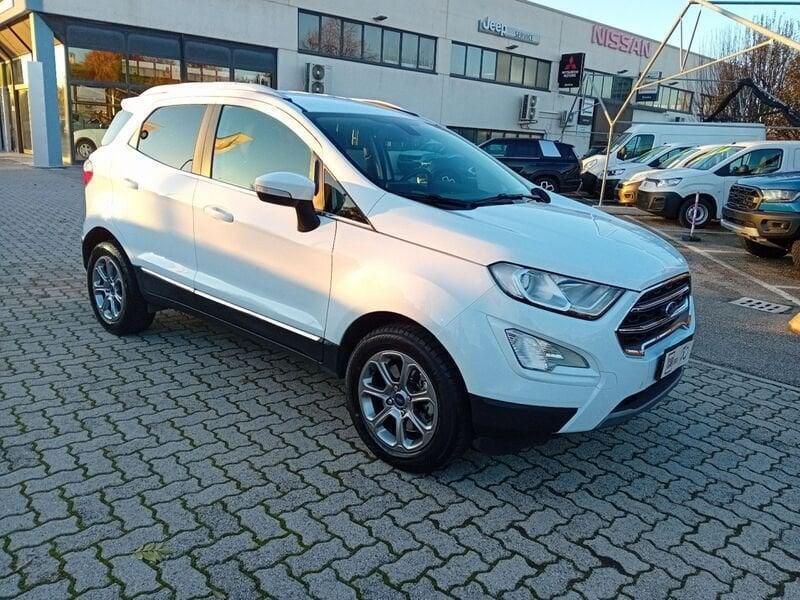 Bianco Usata 2019 Ford Ecosport Titanium SUV | 12.900 € (Cara) - Immagine 1/4