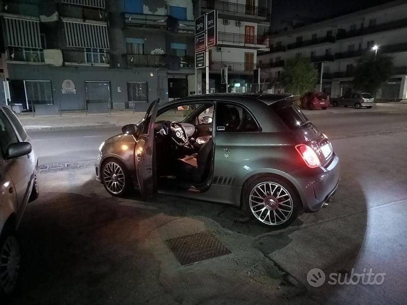 Usata Abarth 595 Turismo 160 CV (117 kW) 2016 Grigio Utilitaria