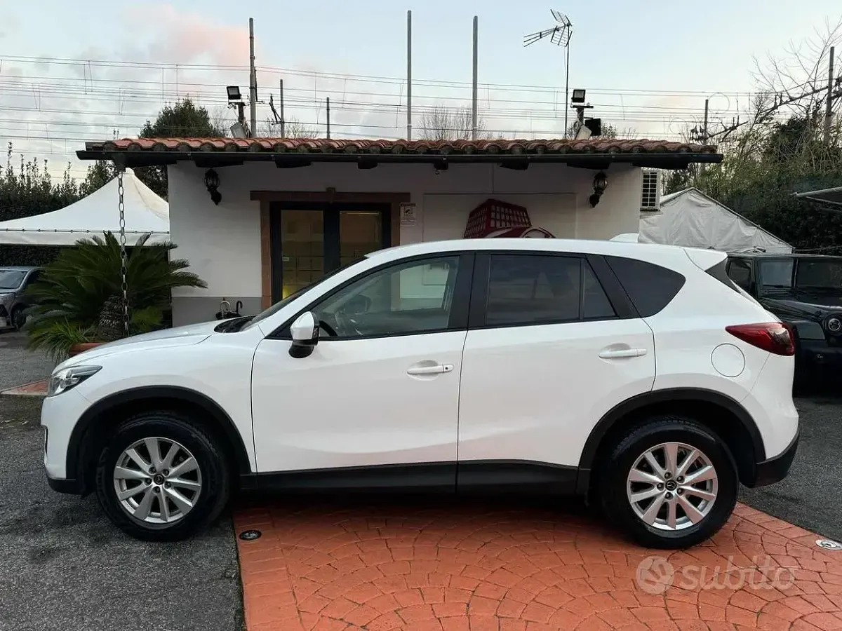 Usata Mazda CX-5 150 CV (110 kW) 2013 Bianco SUV