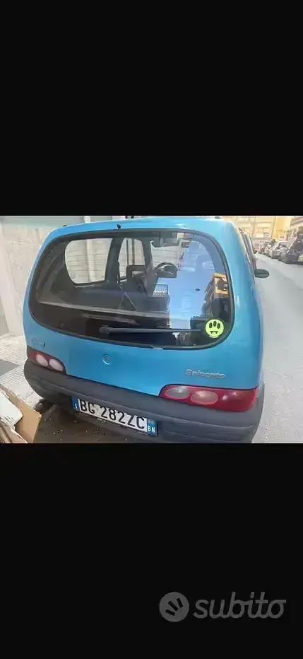Usata Fiat 600 41 CV (30 kW) 2000 Bluazzurro Berlina
