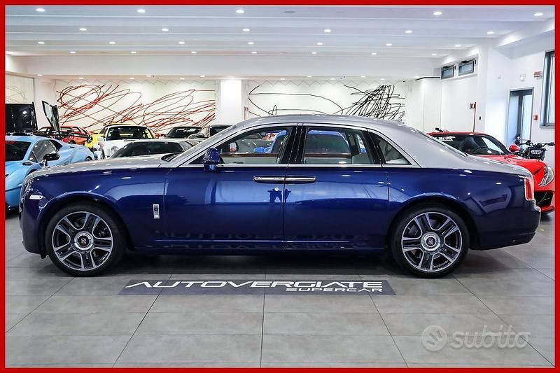 Usata Rolls Royce Ghost 571 CV (419 kW) 2016 Blu Berlina