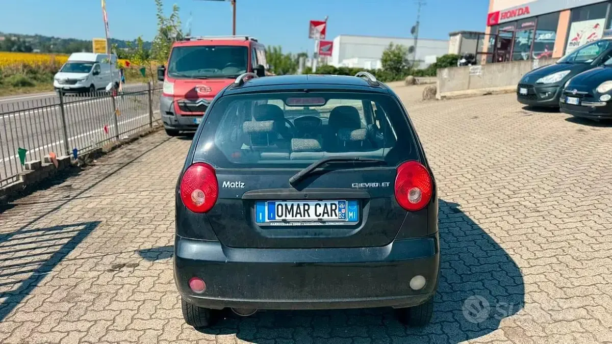 Usata Chevrolet Matiz 67 CV (49 kW) 2006 Nero Utilitaria