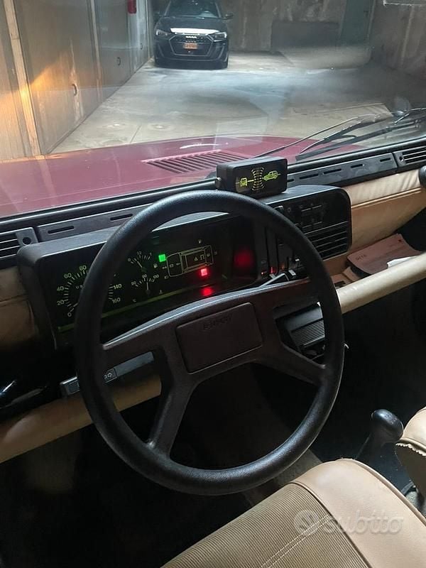 Usata Fiat Panda 4x4 50 CV (36 kW) 1989 Rosso Utilitaria