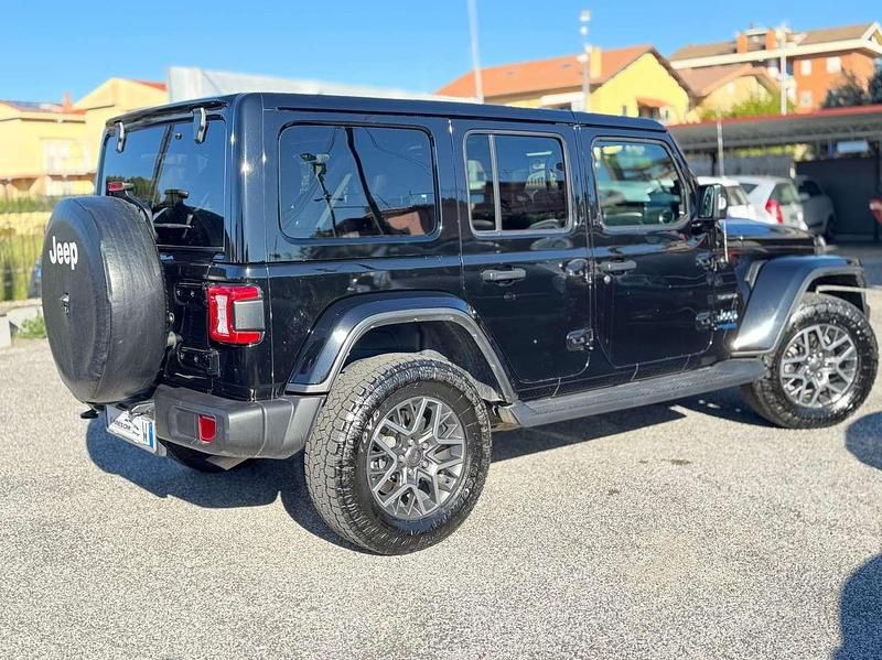 Usata Jeep Wrangler Sahara 272 CV (200 kW) 2021 Nero SUV
