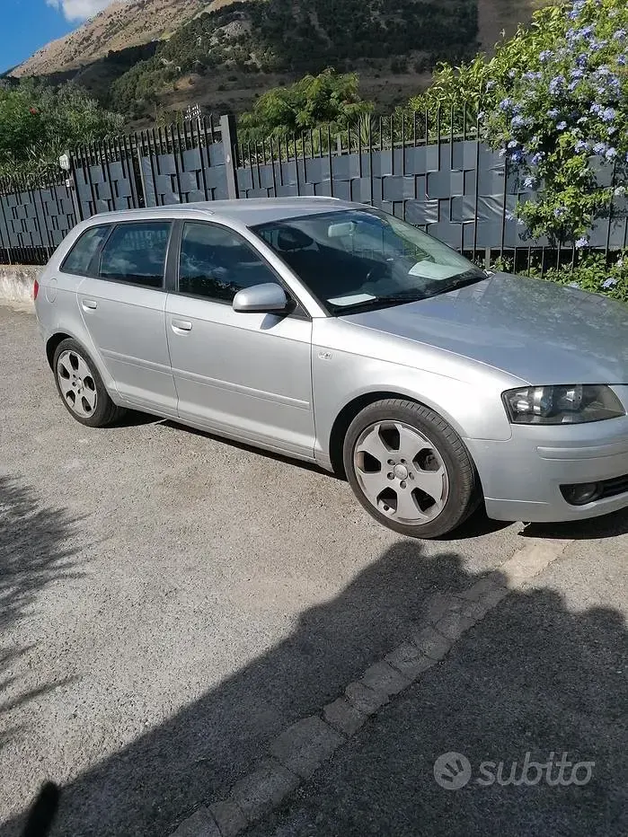 Usata Audi A3 140 CV (102 kW) 2007 Grigio Utilitaria