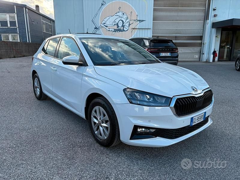 Usata Skoda Fabia Ambition 65 CV (47 kW) 2022 Bianco Utilitaria