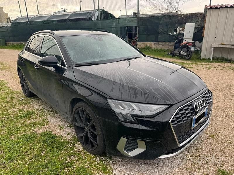 Usata Audi A3 150 CV (110 kW) 2020 Nero Berlina
