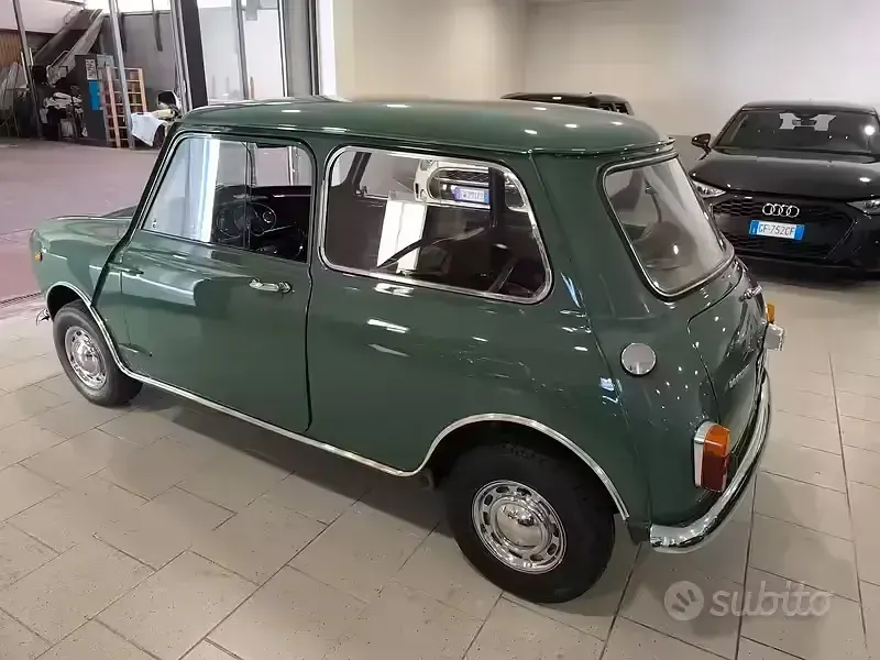 Usata Innocenti Mini 1960 Verde Utilitaria