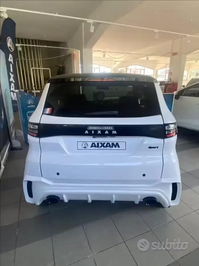 Nuova Aixam City Sport 2026 Bianco Coupé