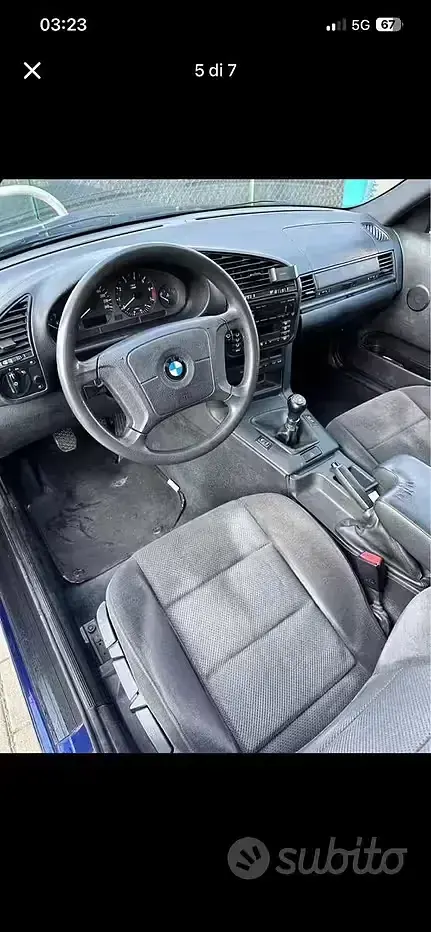 Usata BMW 318 115 CV (84 kW) 1996 Bluazzurro Berlina